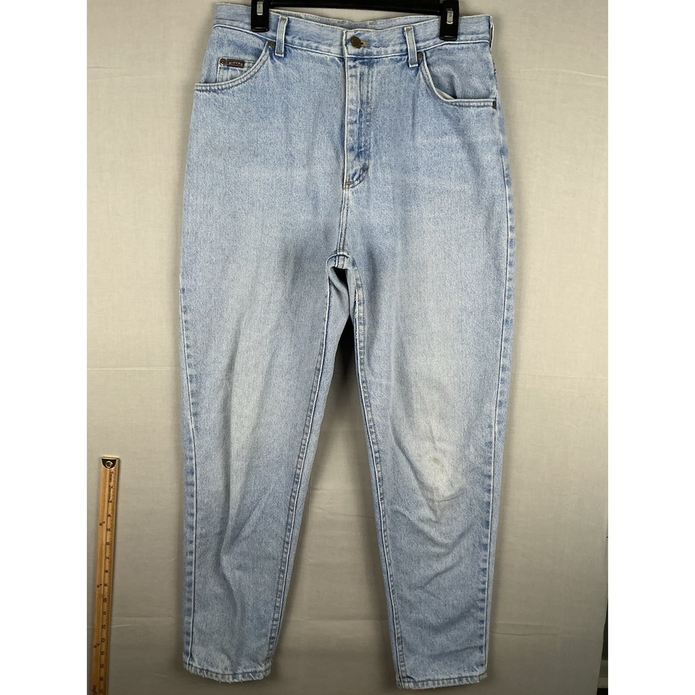 Riders Jeans Mens 32x30 Blue Denim Relaxed Fit Straight Leg Classic